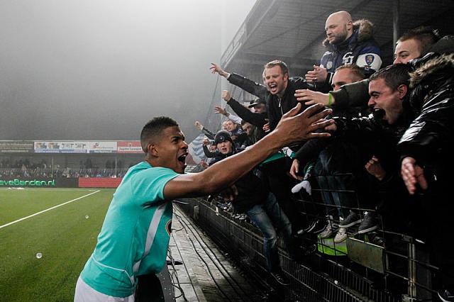Meulens en supporters